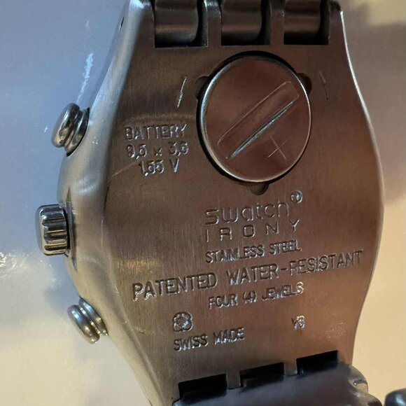 SWATCH Irony Solely Men's Chrono Watch - Picture 2 of 4